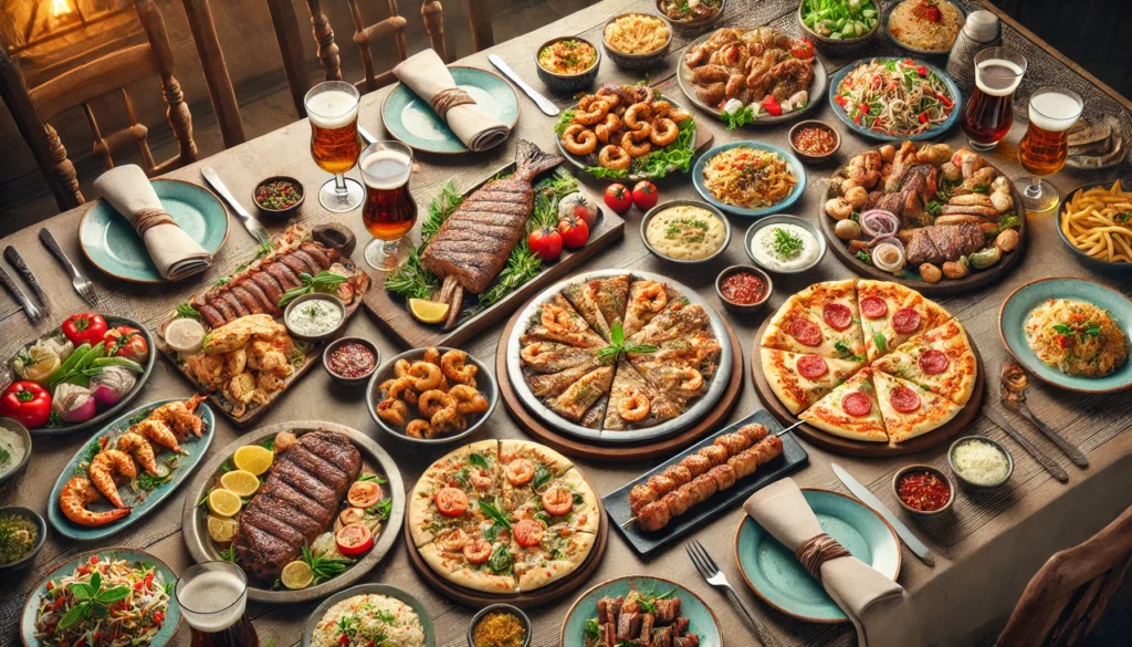 Sayan Kardeşler Restaurant, Alanya’da sıcak bir atmosferde zengin Türk mutfağı lezzetleri sunuyor.