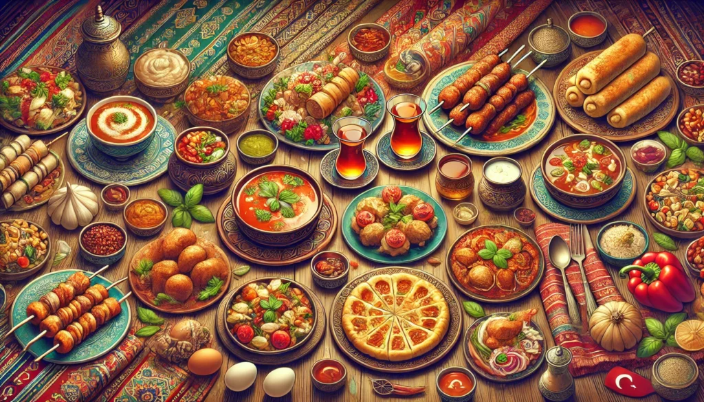 Can Can Pide Yemek Salonu’nda odun ateşinde pişirilen leziz pideler ve ev yemekleri, Antalya Muratpaşa’da sıcak bir ortamda sunuluyor.