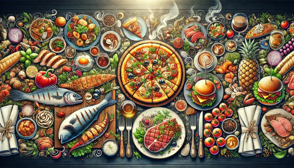 Vanilla Restaurant’ta özenle hazırlanan deniz ürünleri, steak çeşitleri, pizzalar ve tatlılar, Muratpaşa/Antalya’da şık bir atmosferde sunuluyor.